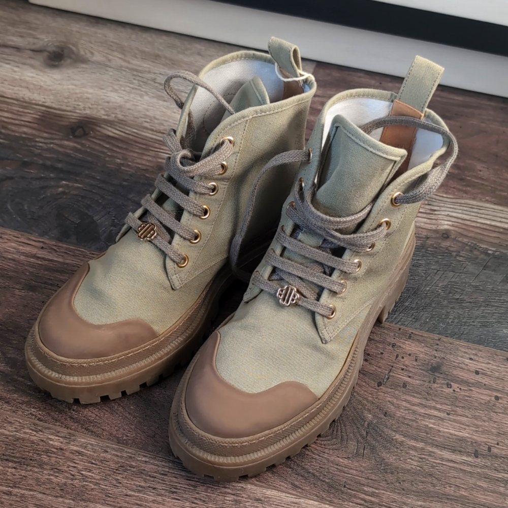 Maje Women's Fabric Boots